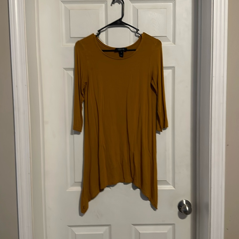 Mustard yellow tunic small